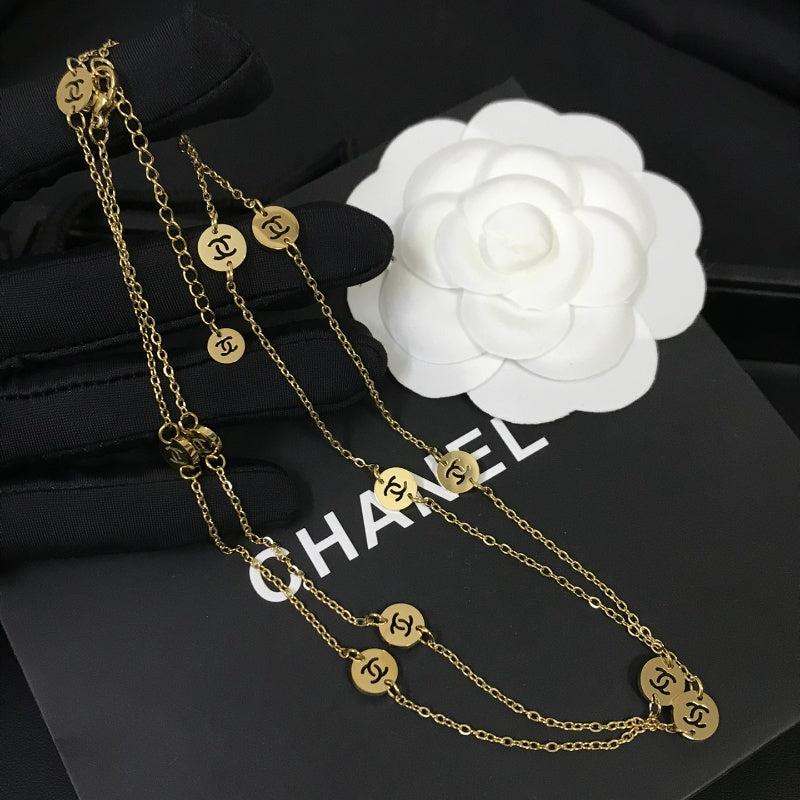 Fashion Luxury Jewelry Titanium Steel Necklace