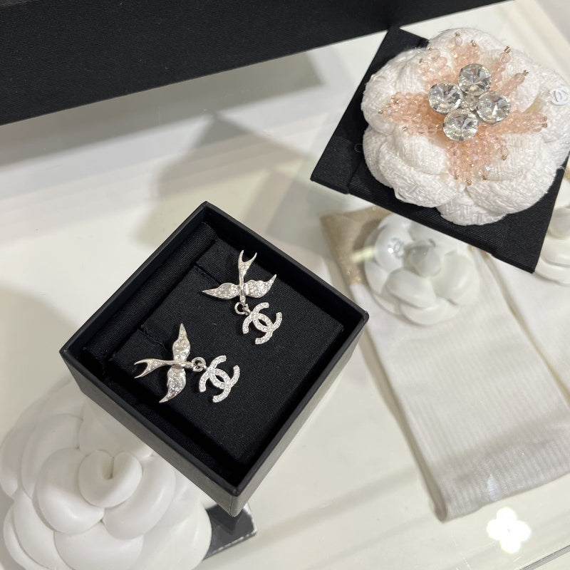 Ladies' fashionable Titanium steel Earrings