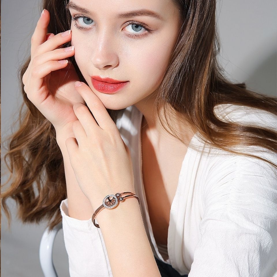 Fashionable Adjustable Open Lucky Tree Bracelet