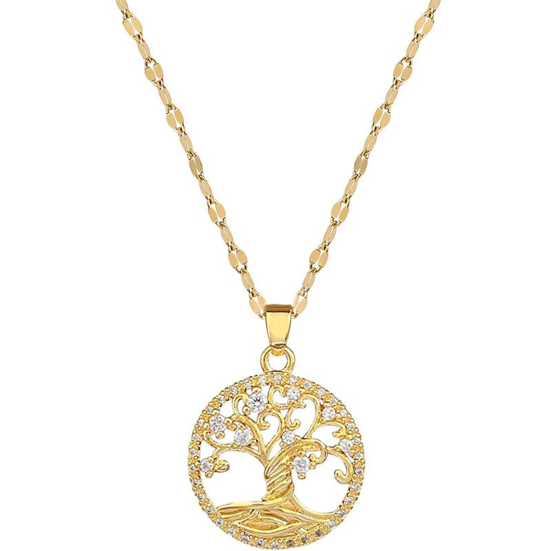 Lucky Tree Minimalist Necklace