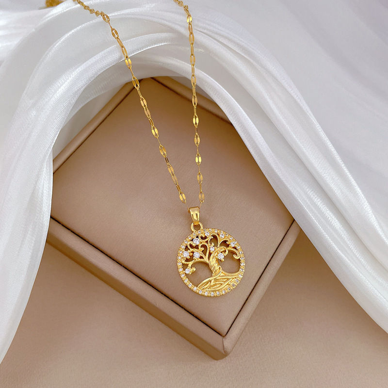 Lucky Tree Minimalist Necklace