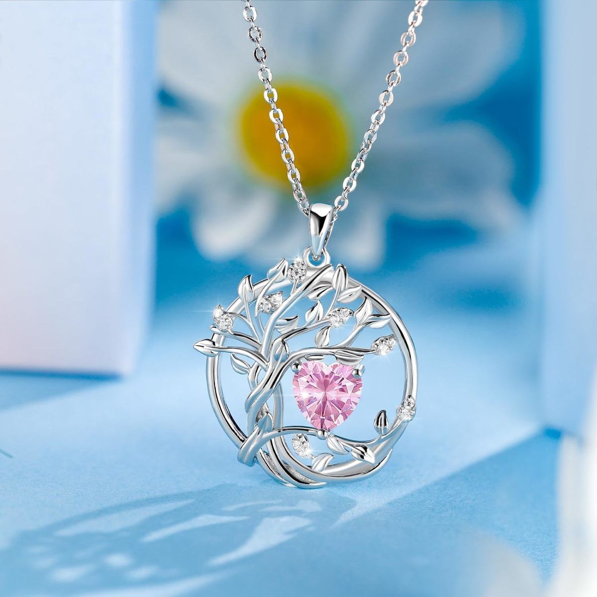 Lucky Tree Energy Stone Necklace