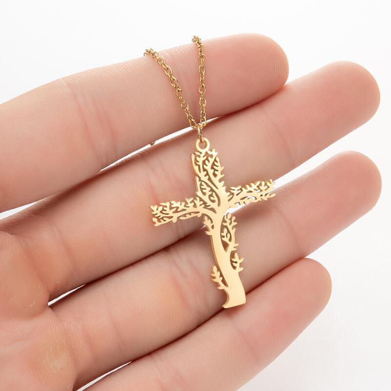 Lucky Tree Cross Guardian Chain
