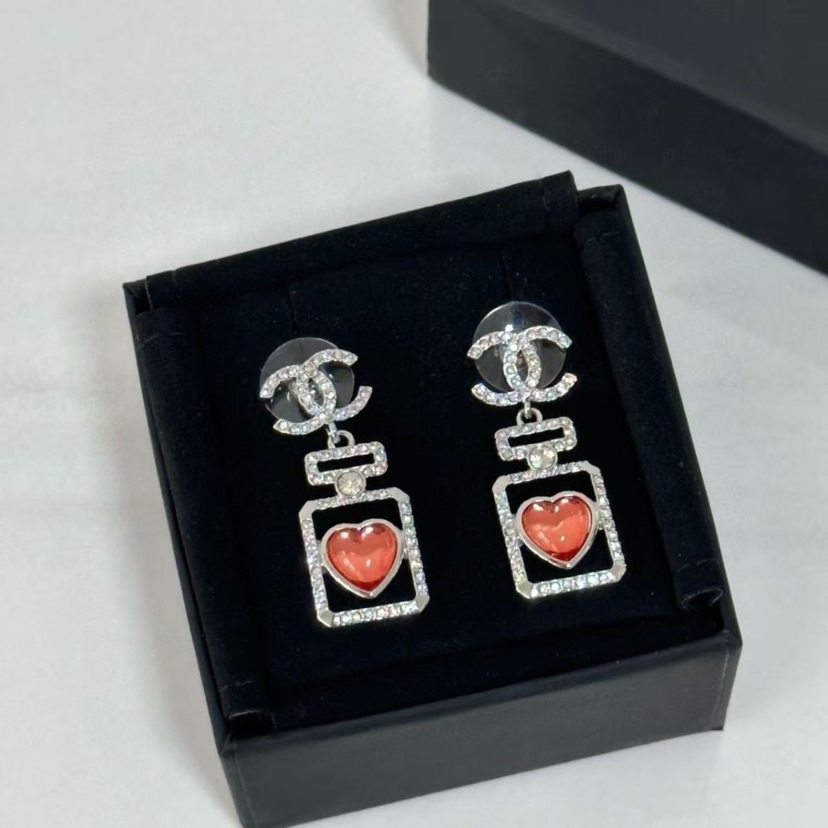 Fashionable luxury titanium steel Earrings