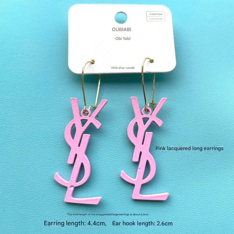 Acrylic Jewelry Fashion Earrings