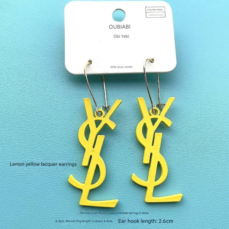 Acrylic Jewelry Fashion Earrings