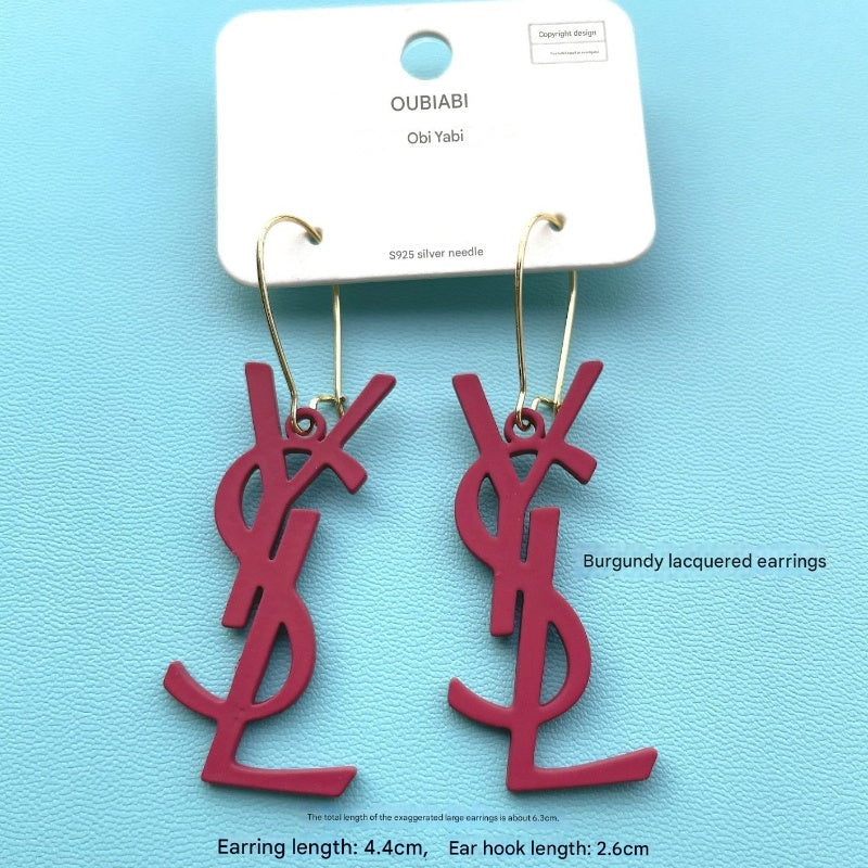 Acrylic Jewelry Fashion Earrings
