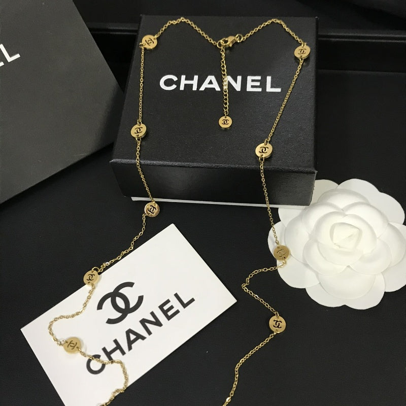 Fashion Luxury Jewelry Titanium Steel Necklace