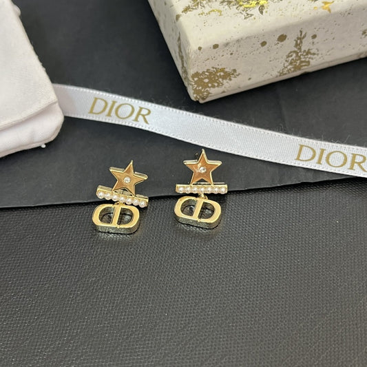 Gold Jewelry pearl Earrings