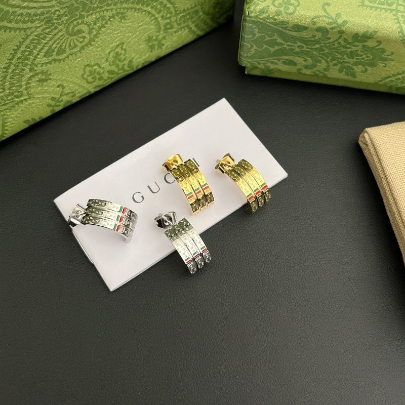 Women's Titanium Steel Fashion Jewelry Earrings