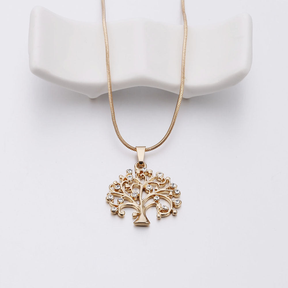 Lucky Tree Dragon Bone Guardian Necklace