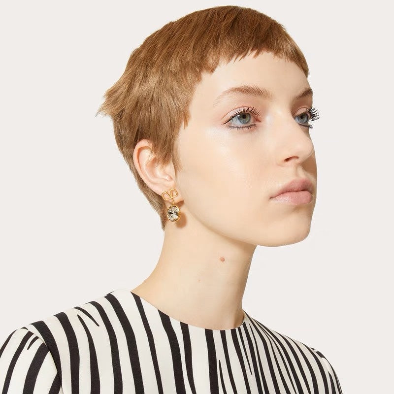 Luxury Fashion Gemstone Earrings for Women